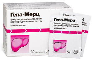 Препарат Гепа-Мерц часто назначают при хронических заболеваниях печени.